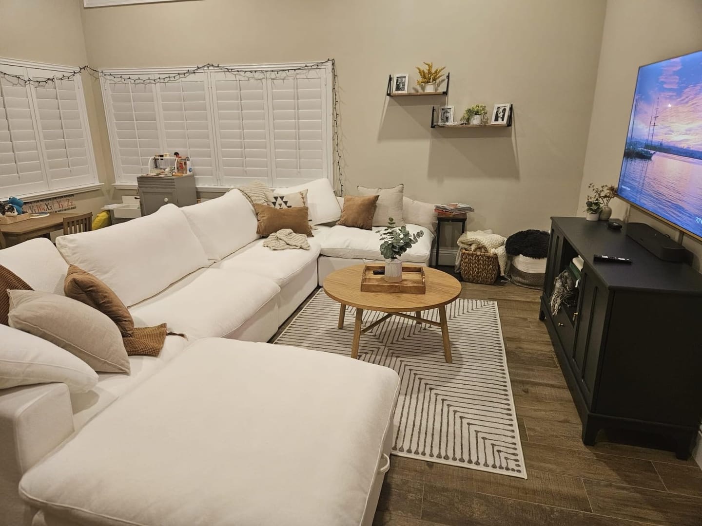 Ascend modular sofa styled in a home interior
